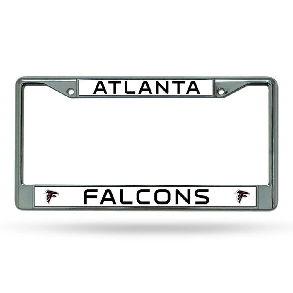 NFL License Plate Frame Metal Falcons