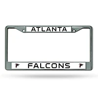 NFL License Plate Frame Metal Falcons