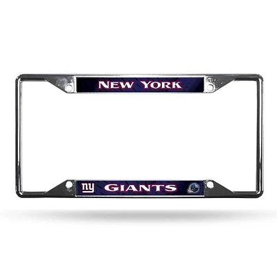 NFL License Plate Frame Metal Giants