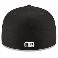 MLB Hat 5950 Basic Black & White Tigers