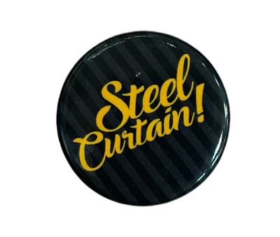 NFL Button Slogan Steelers