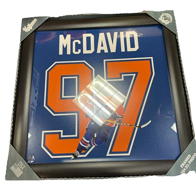 NHL 20x20 Uni Frame Photo Frame Connor Mcdavid Oilers