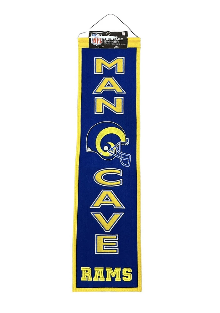 NFL Man Cave Banner Rams