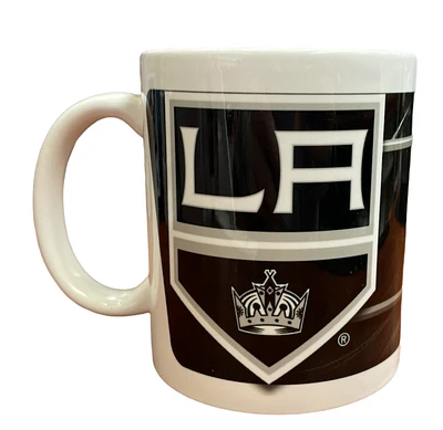 NHL Coffee Mug Subl. 11 Oz C-Handle White Kings