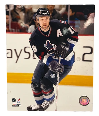 NHL 8x10 Vintage Player Photograph Home Trevor Linden Canucks