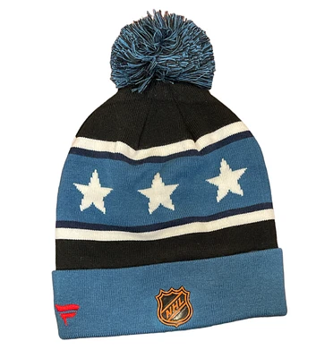 NHL Knit Hat Authentic Pro Special Edition Reverse Retro 2.0 Blue Jackets