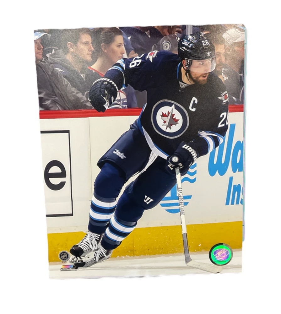 NHL 8x10 Player Photograph Skate Blake Wheeler Jets