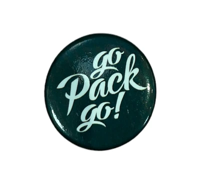 NFL Button Slogan Packers