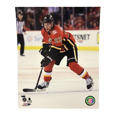 NHL 8x10 Player Photograph Focus Sean Monahan Flames