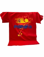 Country T-Shirt Soccerball Spain