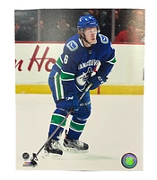 NHL 8x10 Player Photograph Close Up Brock Boeser Canucks