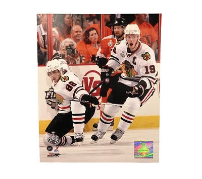 NHL 8x10 Player Photograph Jonathan Toews & Patrick Kane Blackhawks