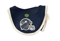 NFL Infant 2Pc Bib Set Seahawks