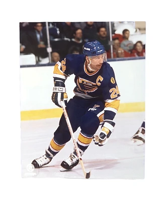 NHL 8x10 Vintage Player Photograph Close Up Bernie Federko Blues