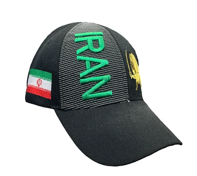 Country Hat 3D Iran (Black/1980-Present)