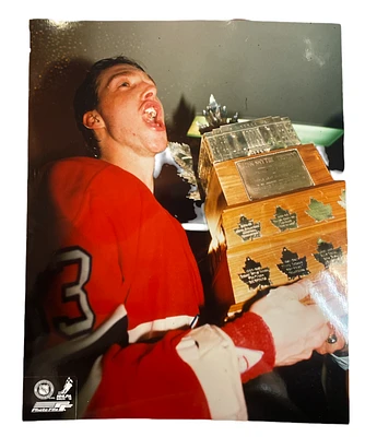 NHL 8X10 Vintage Player Photograph Conn Smythe Patrick Roy Canadiens