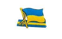 Country Patch Flag Ukraine (1 1/2 Inches)