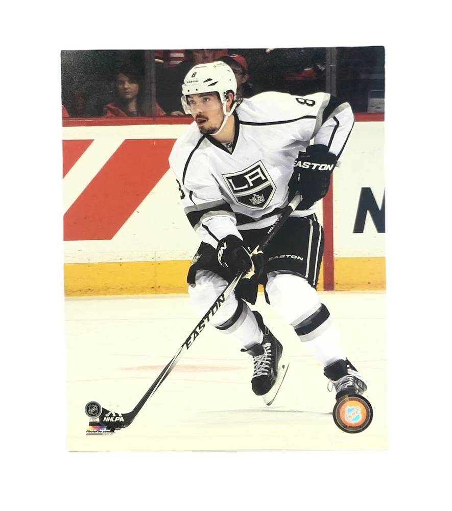 NHL 8X10 Player Photograph Away Drew Doughty Kings