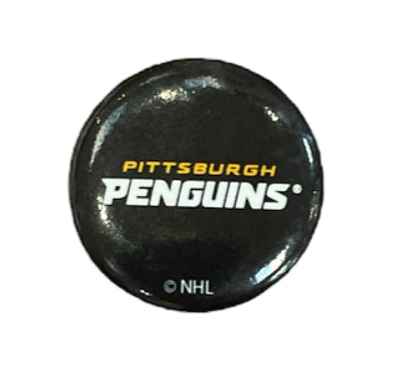 NHL Button Mini Penguins