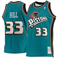 NBA Hardwood Classics Player 1998-99 Swingman Jersey Grant Hill Pistons (Teal)