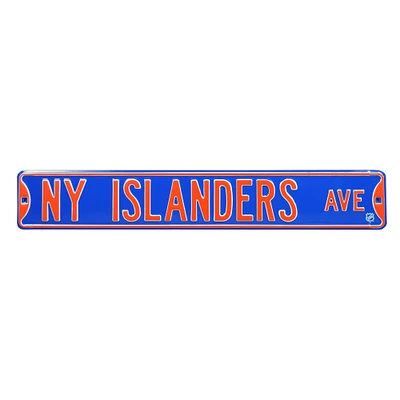 NHL Metal Street Sign Ave Islanders