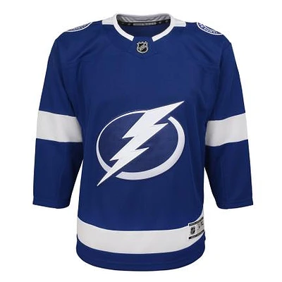 NHL Youth Blank Premier Jersey Home Lightning