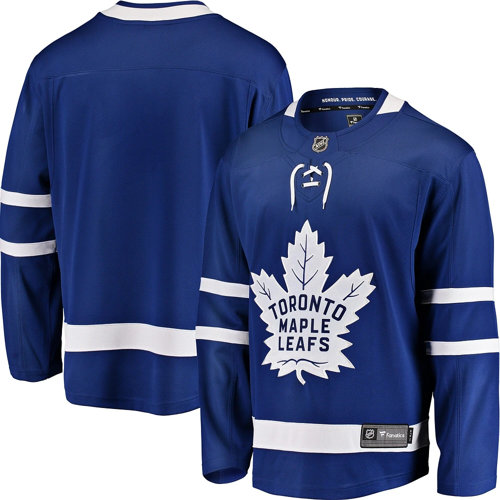 NHL Blank Replica Breakaway Jersey Home Maple Leafs