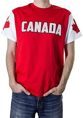 Country T-Shirt Conversion Sleeves Canada (Red and White)