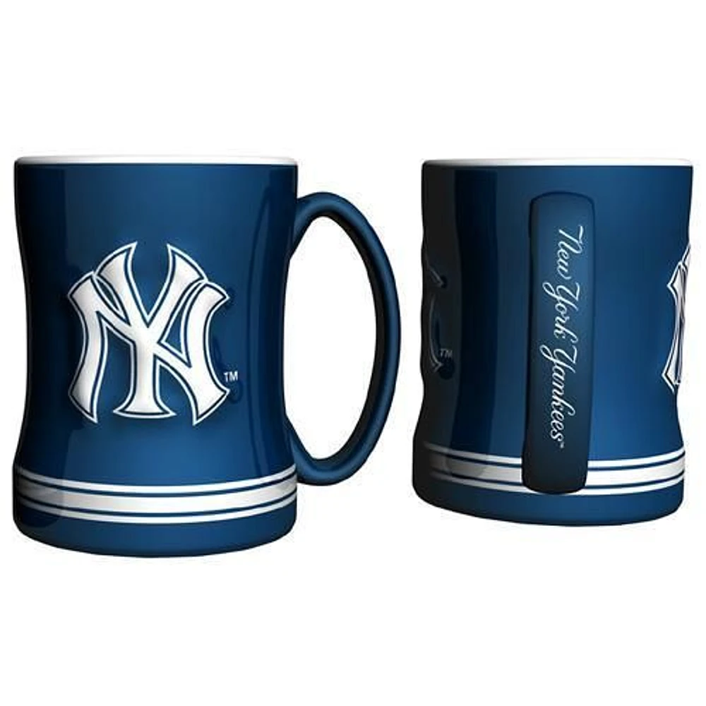 MLB Coffee Mug Sculpted Relief Yankees