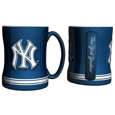 MLB Coffee Mug Sculpted Relief Yankees