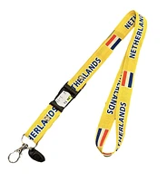 Country Lanyard Netherlands (Yellow)
