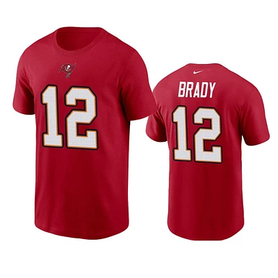 NFL Player T-Shirt Name And Number Tom Brady Buccaneers