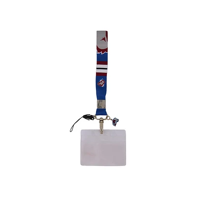 NHL Wrist Lanyard w/Badge Holder Avalanche