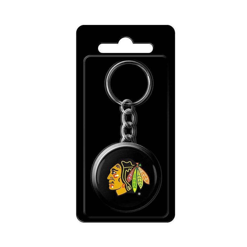 NHL Keychain Puck Blackhawks