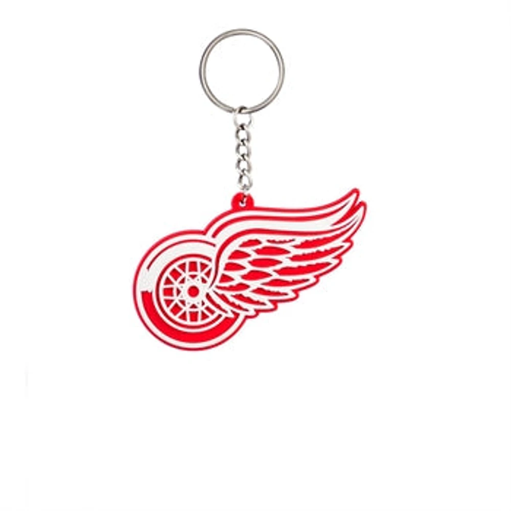 NHL Keychain Rubber Red Wings