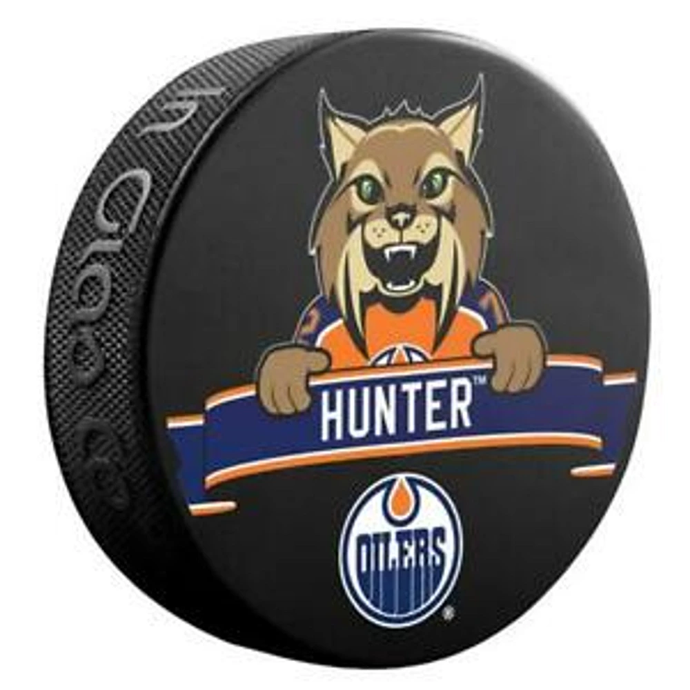 NHL Puck Mascot Oilers