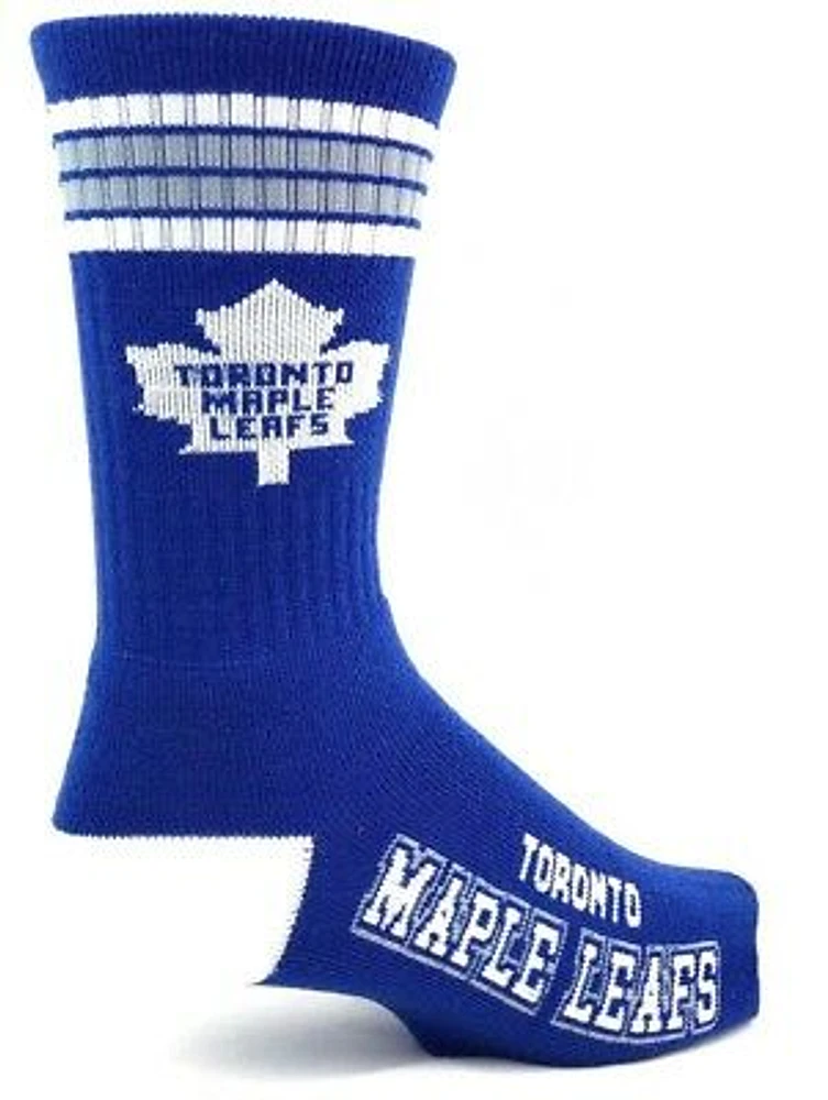 NHL Socks 4 Stripes Maple Leafs