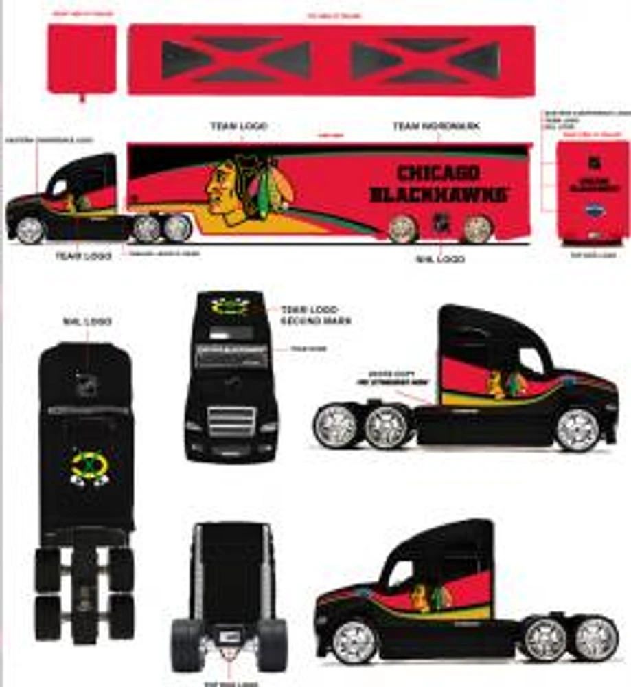 NHL Transport Truck Blackhawks