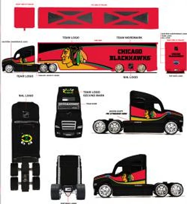 NHL Transport Truck Blackhawks