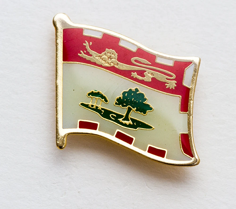 Provincial Lapel Pin Flag PEI