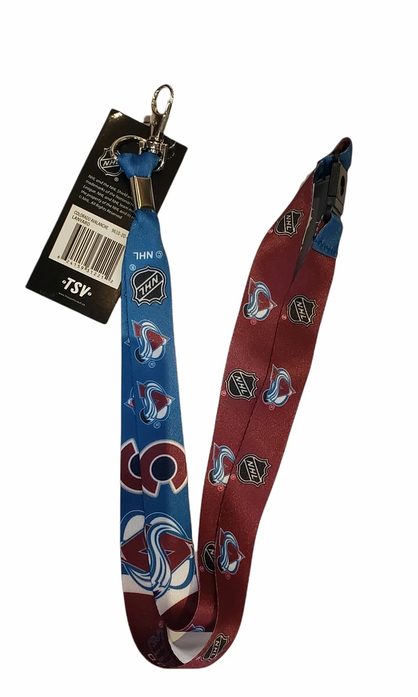 NHL Lanyard Sublimated Avalanche