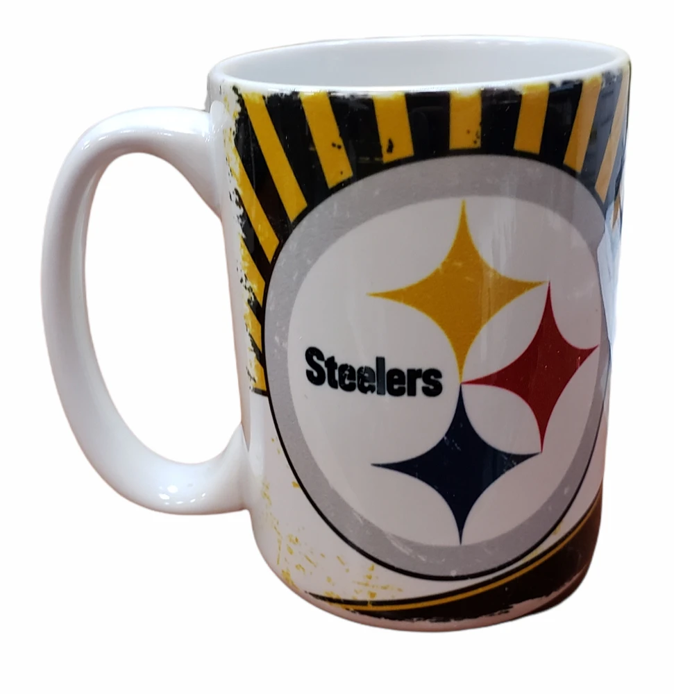 NFL Coffee Mug 15oz Sublimated Steelers