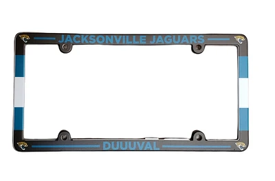 NFL License Plate Frame Plastic Jaguars