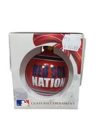 MLB Ornament Glass Ball Red Sox