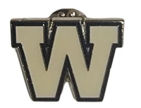 CFL Lapel Pin Logo Blue Bombers