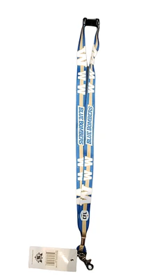 CFL Lanyard Sublimated Blue Bombers