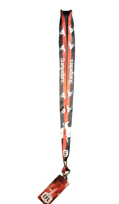 CFL Lanyard Sublimated Stampeders