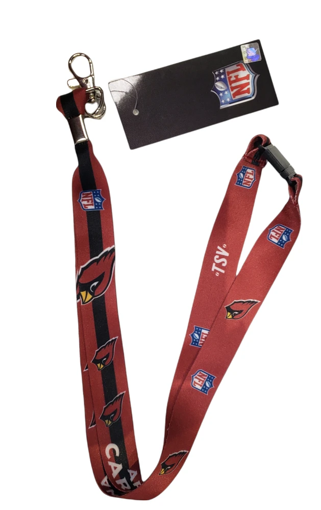 NFL Lanyard Sublimated Cardinals