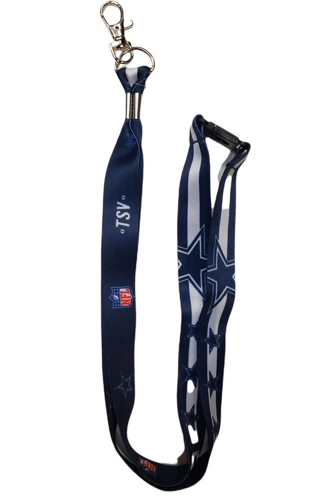 NFL Lanyard Sublimated Cowboys