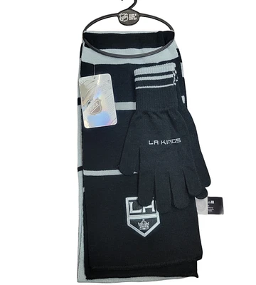 NHL Scarf And Glove Set Kings